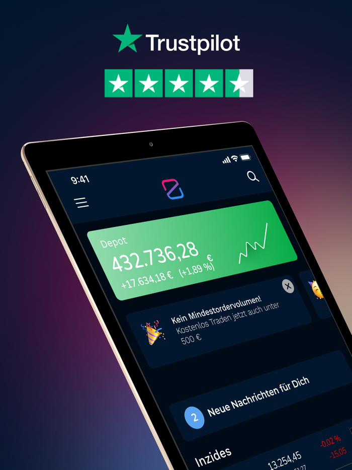 finanzen.net zero Aktien  ETF