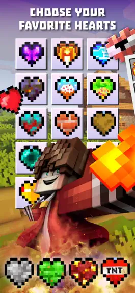 Game screenshot Custom Heart Mod for Minecraft mod apk