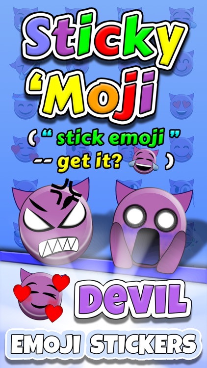 Sticky 'Moji: Devil Stickers