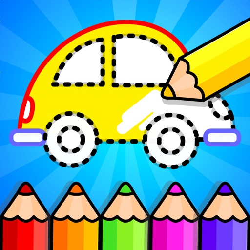 Kids Coloring Games & Drawing+