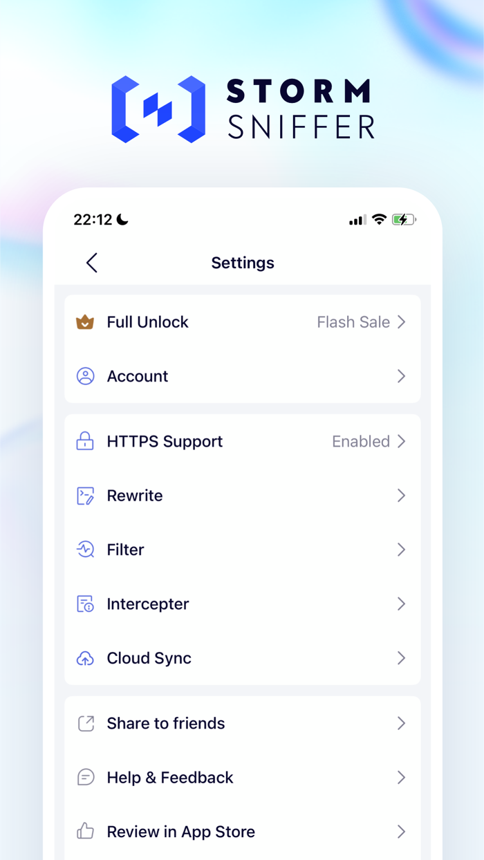 Storm Sniffer - Packet Capture
