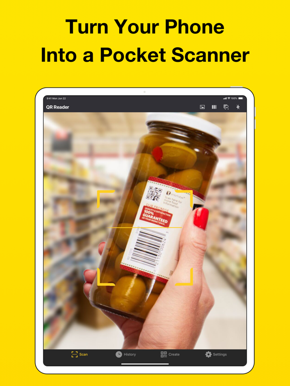 QR, Barcode Scanner for iPhone screenshot 2