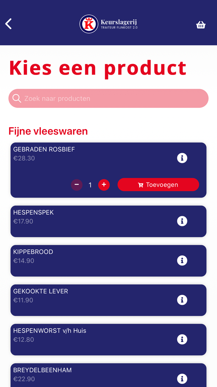 Keurslager Traiteur Fijnkost