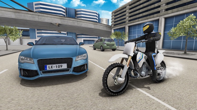 Police Bike City Simulator