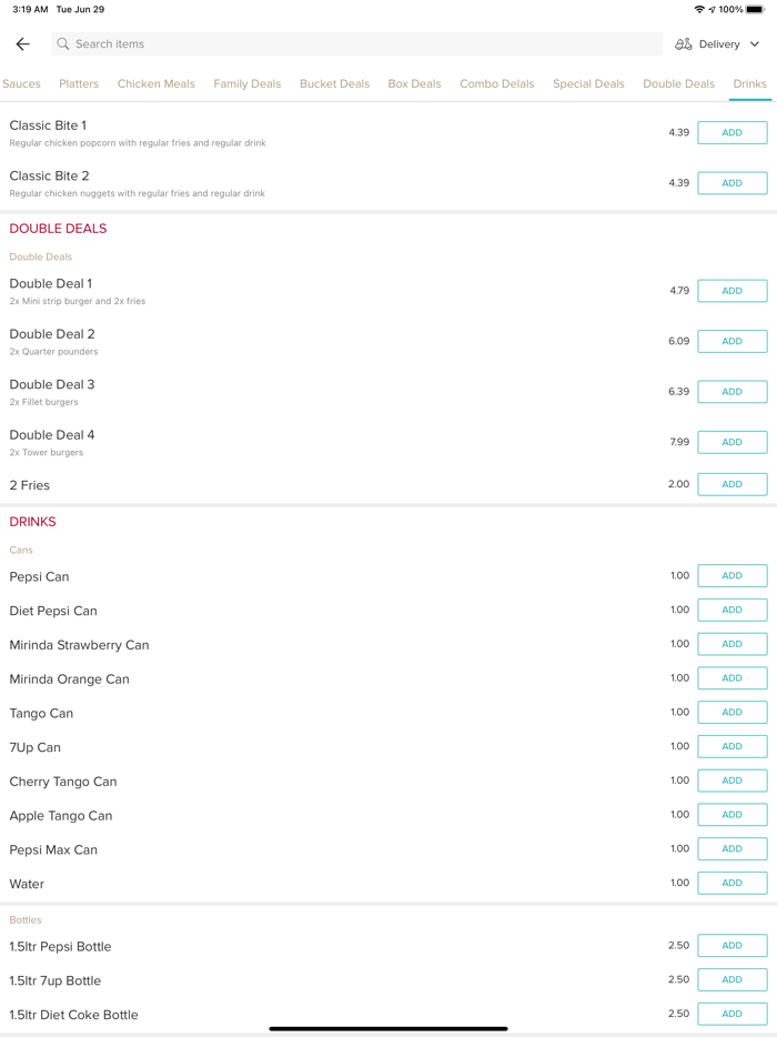 Kams Chicken And Pizza