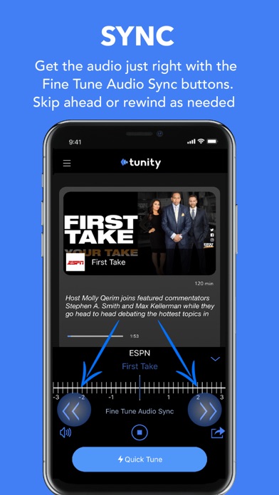 Tunity: Hear Any Muted TV Live screenshot 4