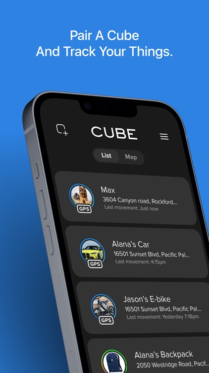 CUBE Tracker