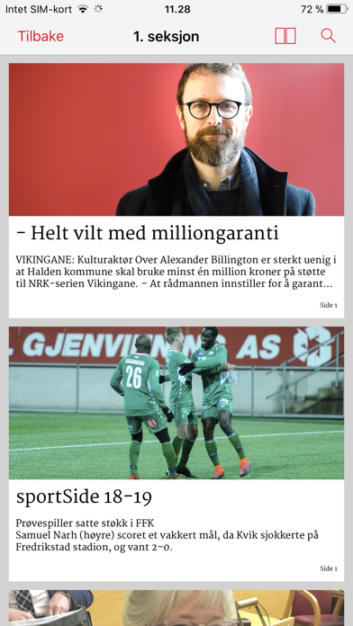 Halden Arbeiderblad eAvis screenshot 4