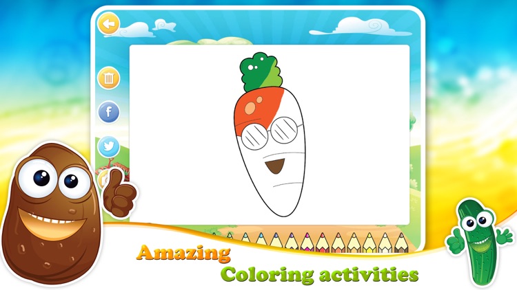 Veggies & Fruits Junior games screenshot-3