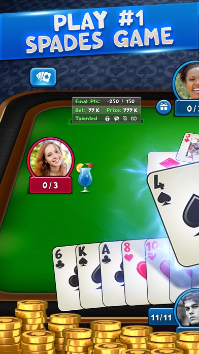 Spades Plus - Card Game screenshot1