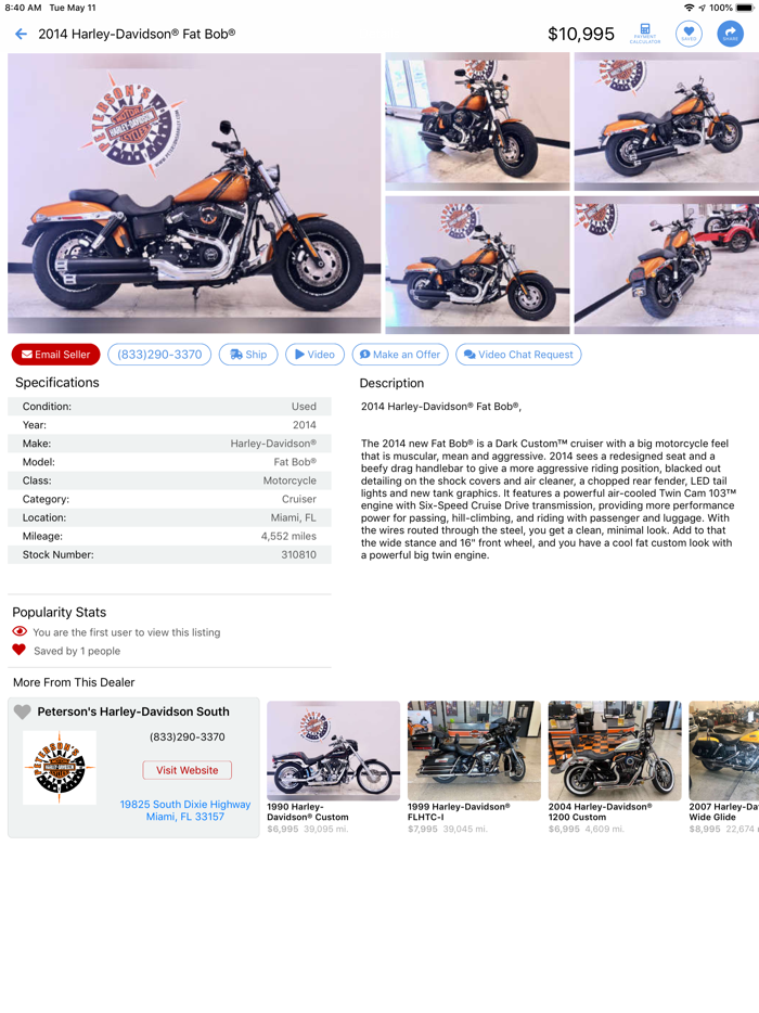 CycleTrader Shop Motorcycles