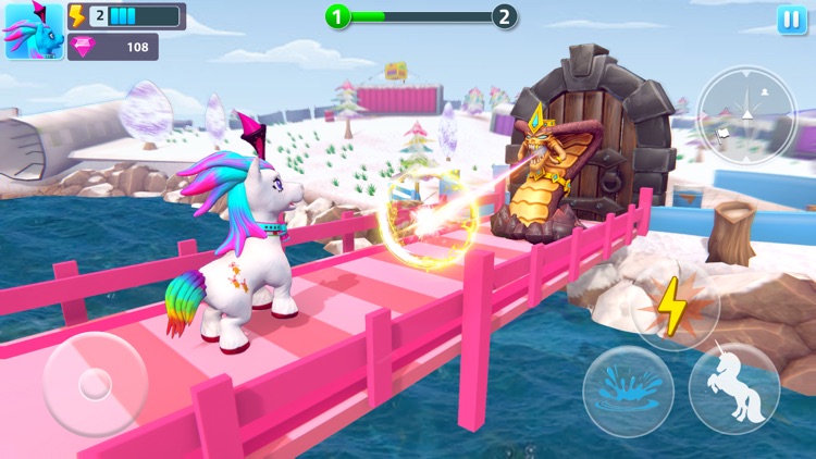 Baby Unicorn: Simulator Games screenshot-2