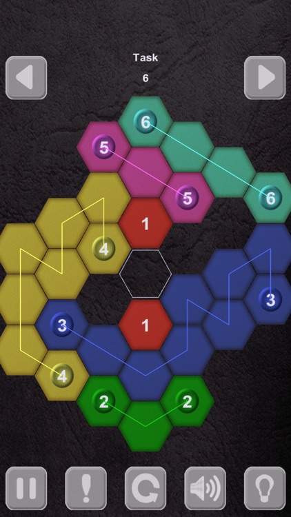 Color Lines. Hexagon screenshot-4