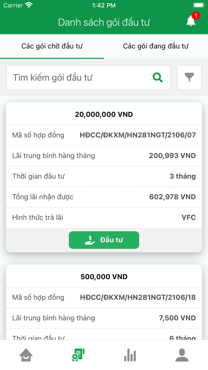 Đầu tư Tiện Ngay