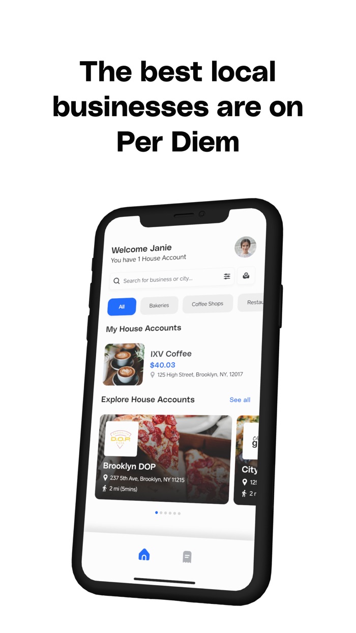 Per Diem - House Accounts