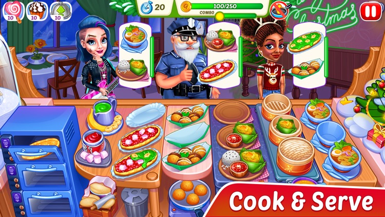 Christmas Fever : Cooking Game screenshot-8