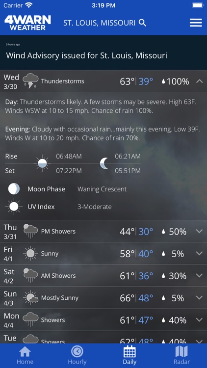 KMOV Weather - St. Louis screenshot-4