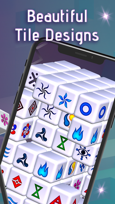 Mahjong Dimensions - 3D Cubeのおすすめ画像6