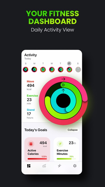 FitnessView ∙ Activity Tracker screenshot-0