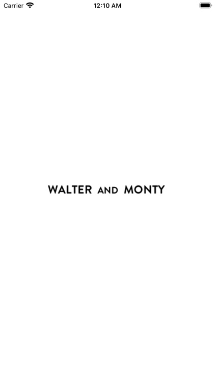 Walter and Monty