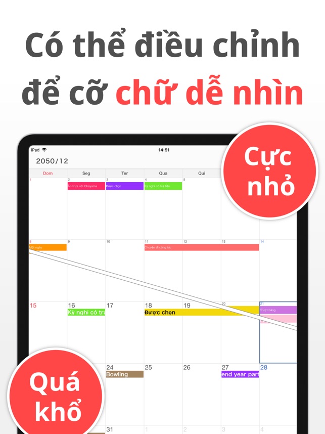 Simple Calendar Lịch Hàng Ngày Trên App Store