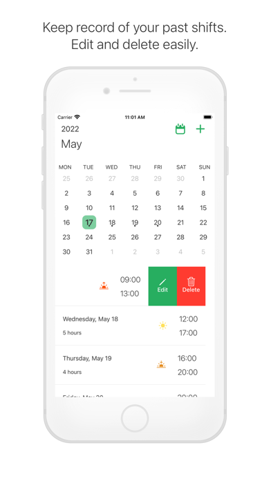 Sheefts - Shift Planner screenshot 2