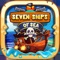 Seven ships battle - Pirates of sea is a top-down strategical arcade puzzle game with a pirate theme, a turn-based game, set on an ocean board of 11x11 squares