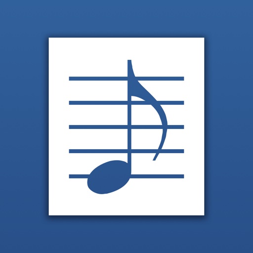 Notation Pad-Sheet Music Score iOS App