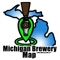 Icon Michigan Brewery Map