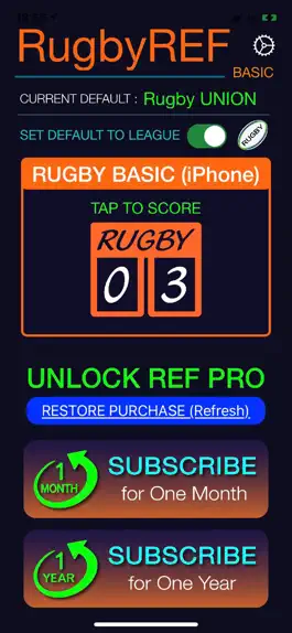 Game screenshot RugbyREF apk
