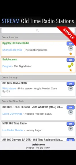 Game screenshot Old Time Radio Streamer mod apk