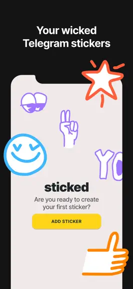 Game screenshot Sticked – Telegram stickers mod apk