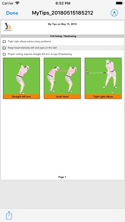 Lady Golfmaster Tips screenshot-3