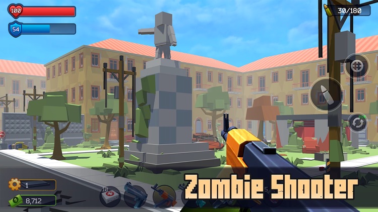 Pixel Combat: Zombie Games 3-D screenshot-4