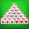 Solitaire Pyramid is a puzzle game based on classic solitaire games, which requires logic and strategy to clear all cards on the table