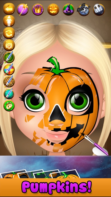 Halloween Face Paint Salon screenshot-0