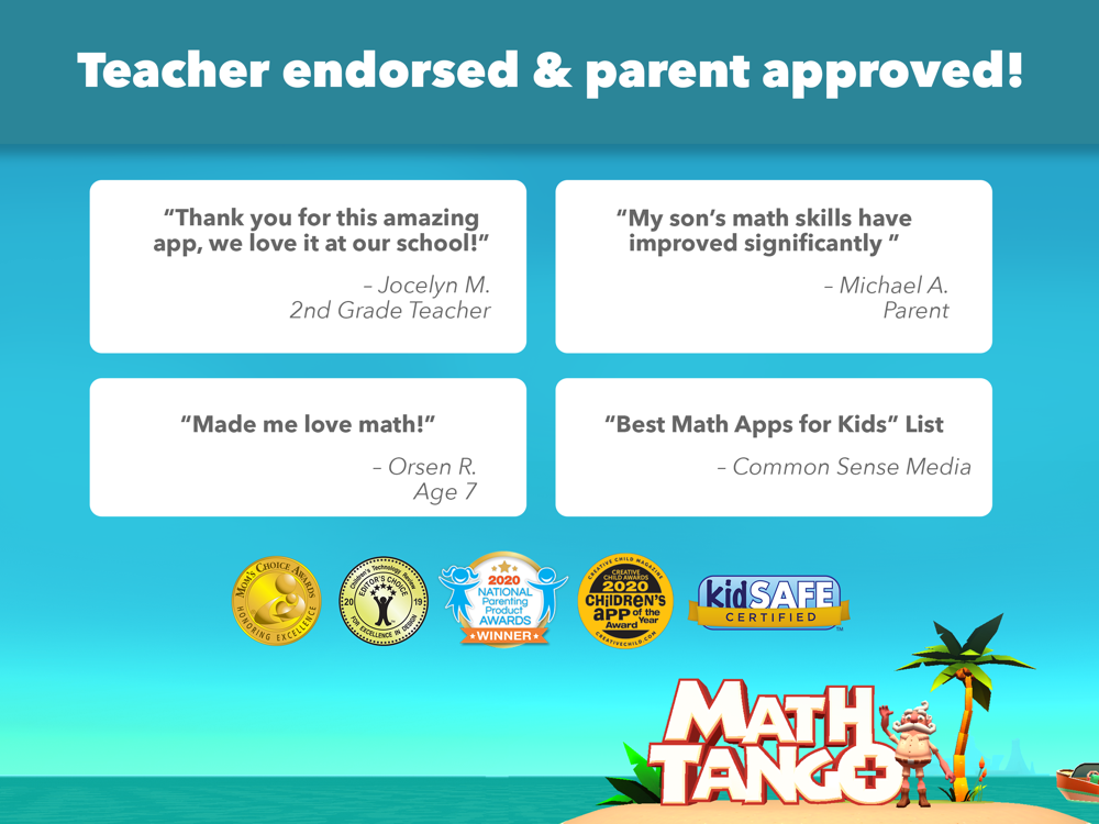 MathTango: Grades K-5 Learning App for iPhone - Free Download ...