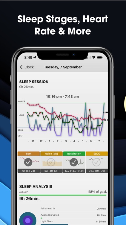 AutoSleep Track Sleep on Watch screenshot-7