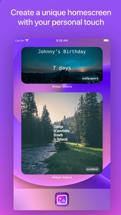 Galeria | Custom Widgets