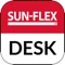 With the SUNFLEXDESK APP you can monitor and track the use of your height adjustable desk from SUNFLEX