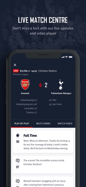 Arsenal Official App