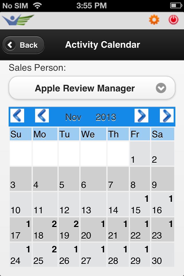 Mobile CRM screenshot 2