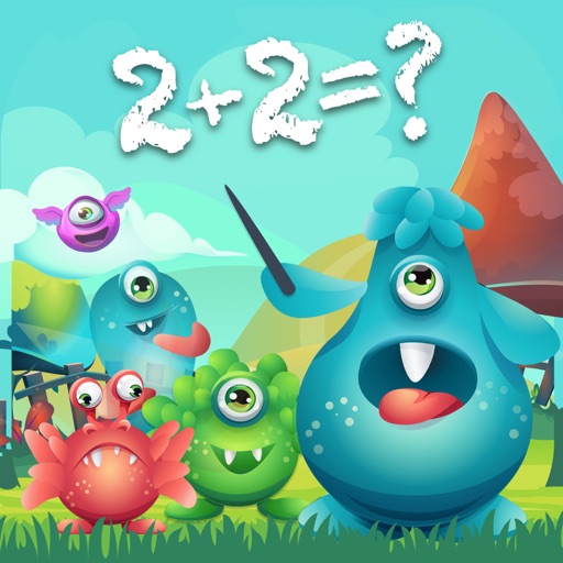 Math Learning - Monster Games Icon