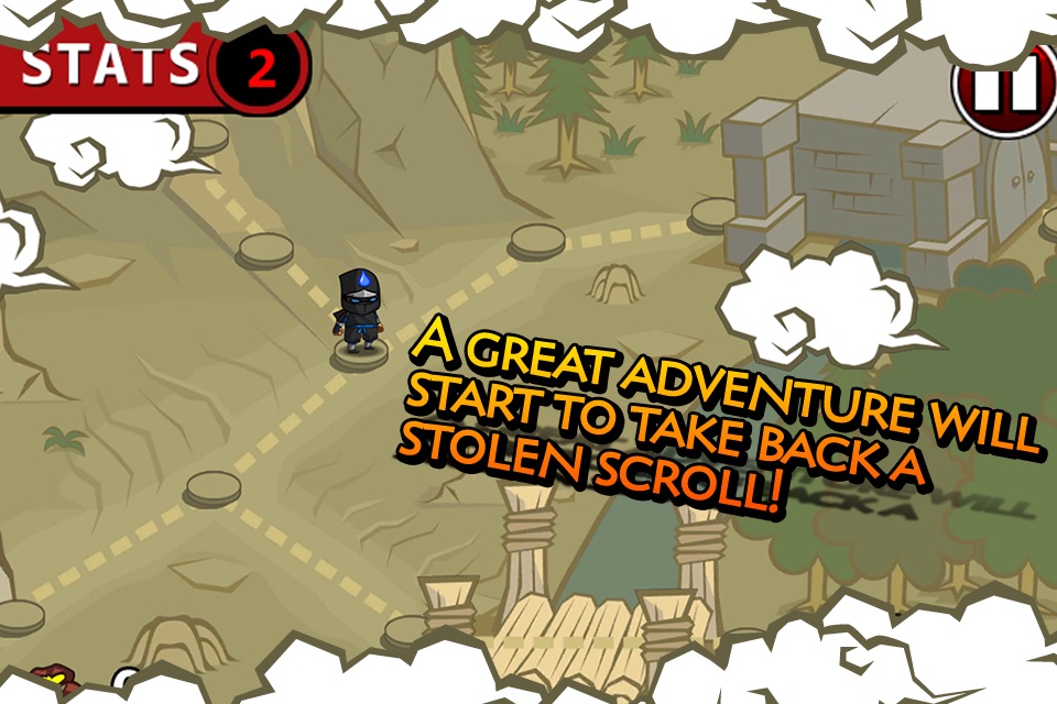 Ninjas - STOLEN SCROLLS screenshot 2