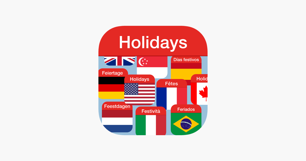 Holidays 2023 on the App