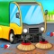 Let’s vacuum everything with road sweeper truck to clean road in the city cleaning games