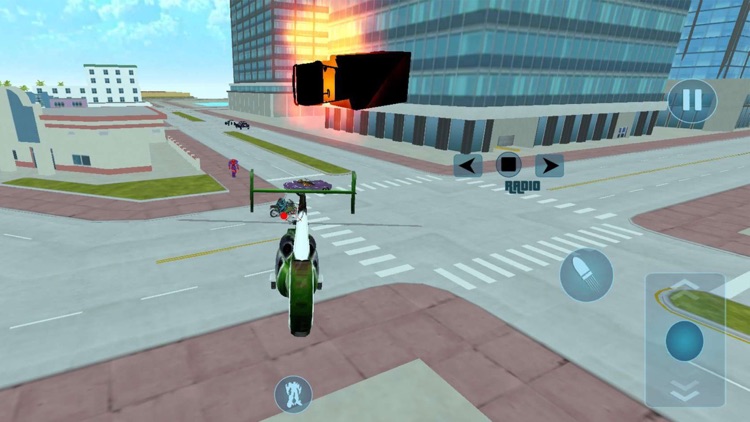 Robot Hero Crime City Battle screenshot-5