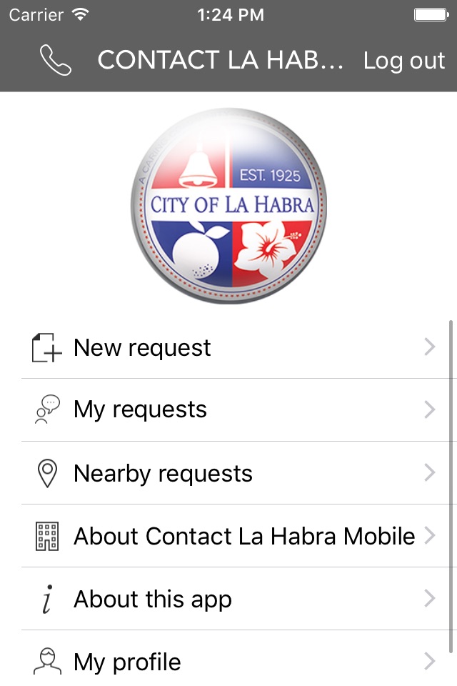 Contact La Habra Mobile screenshot 2