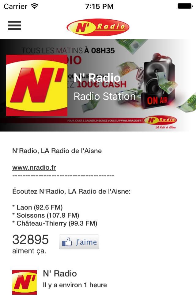 N'Radio - La radio de l'Aisne screenshot 2