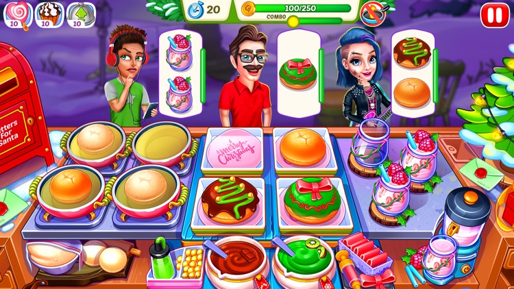 Christmas Fever : Cooking Game screenshot-2